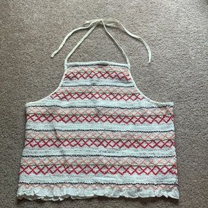 Crochet Halter Tank Top